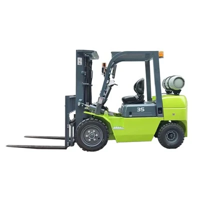 3.5ton LPG Forklift Truck Gasoline Fork lift ma 'CE
